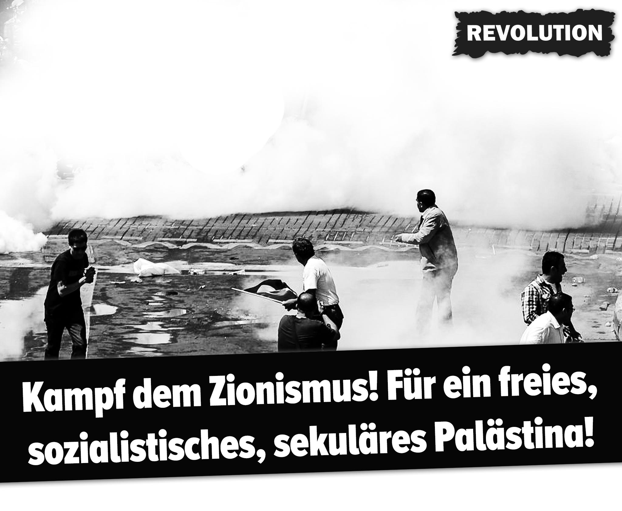Kampf dem Zionismus!